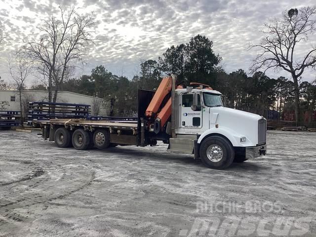 Kenworth T800 Plošinové nákladné automobily/nákladné automobily so sklápacími bočnicami