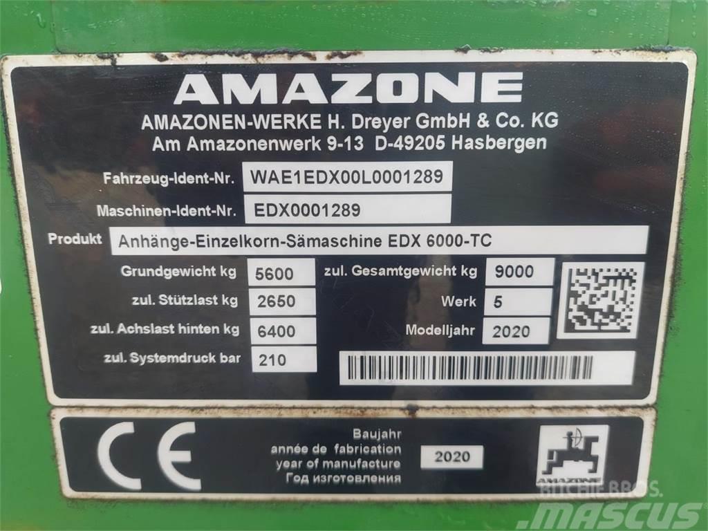 Amazone EDX 6000-TC Presné sejačky