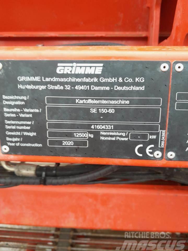Grimme SE170-60UB-XXL Zemiakové kombajny