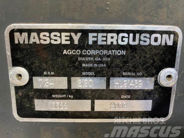 Massey Ferguson 2190 Lisy na hranaté balíky