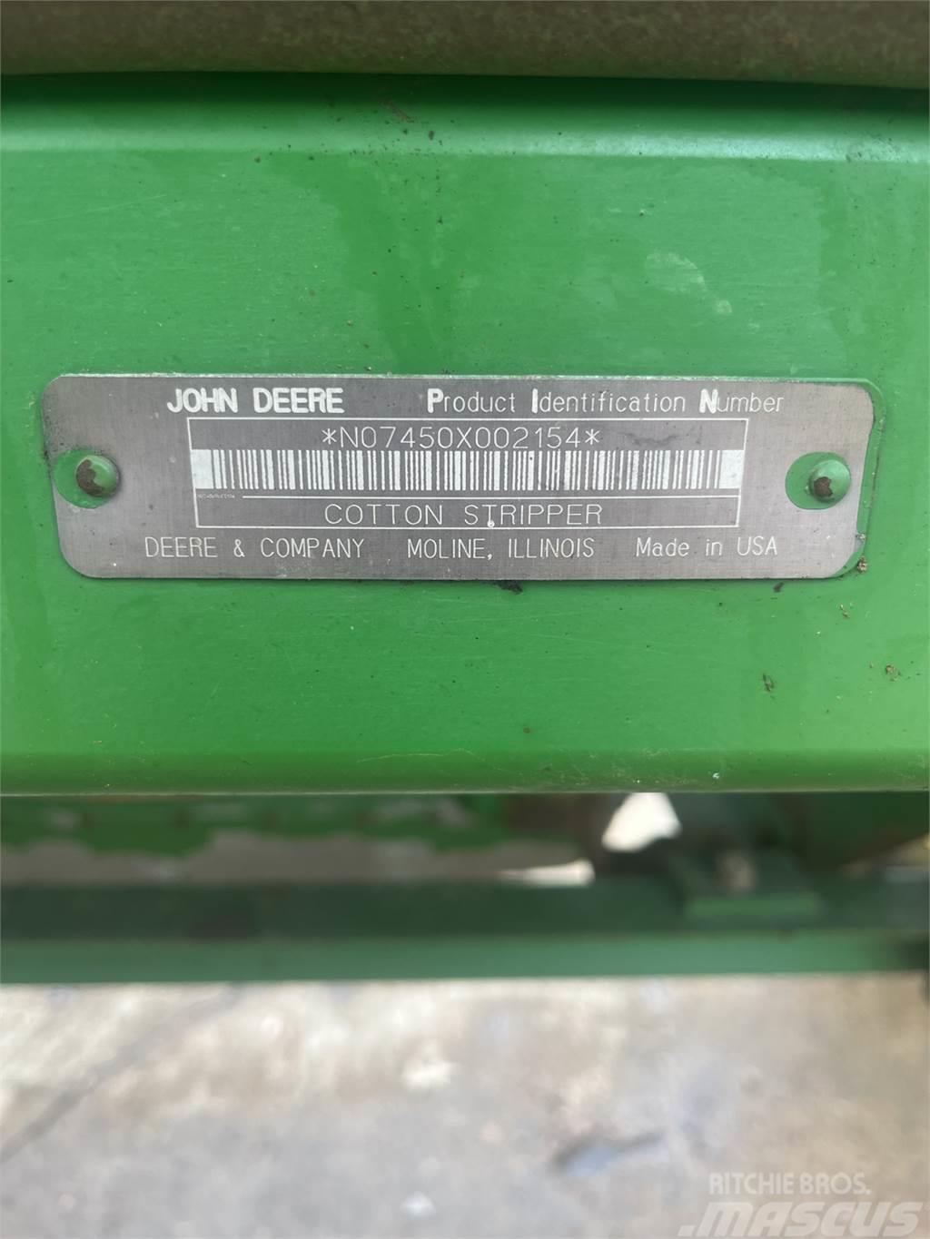 John Deere 7450 Ďalšie vyorávače, príslušenstvo