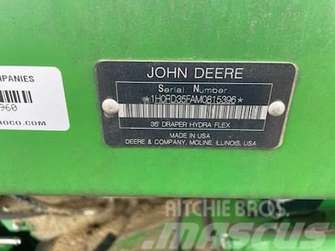 John Deere RD35F Príslušenstvo a náhradné diely ku kombajnom