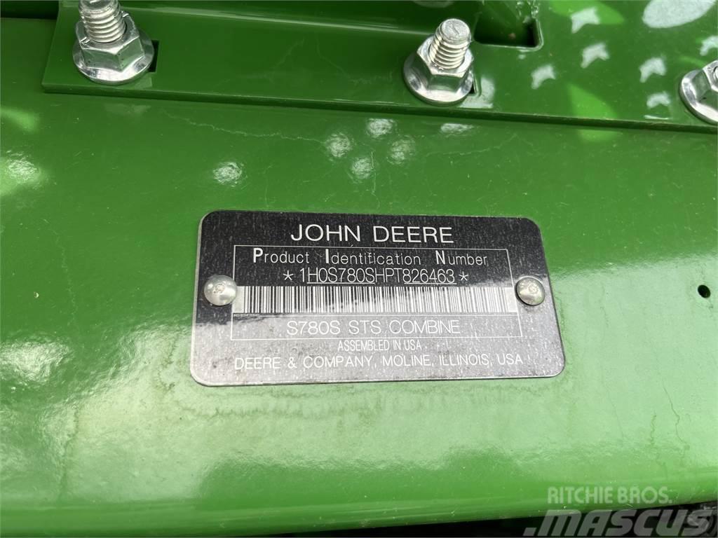 John Deere S780 Kombinované zberacie stroje
