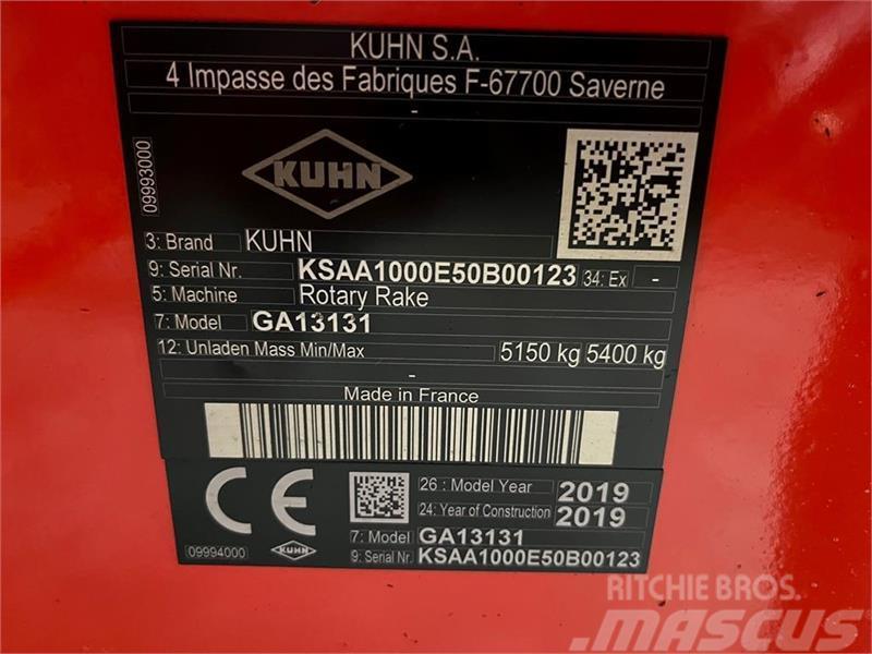 Kuhn GA 13131 Joystick + CCI  ISOBUS skærm Obracače a zhrabovače sena