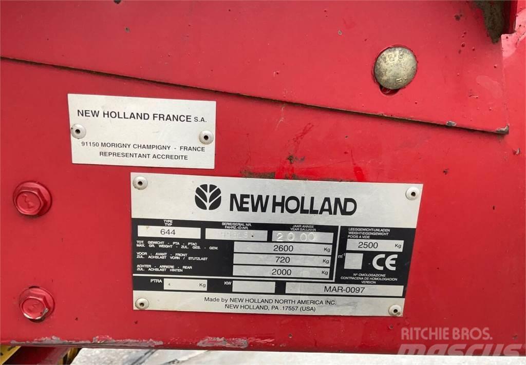 New Holland 648 Lisy na okrúhle balíky
