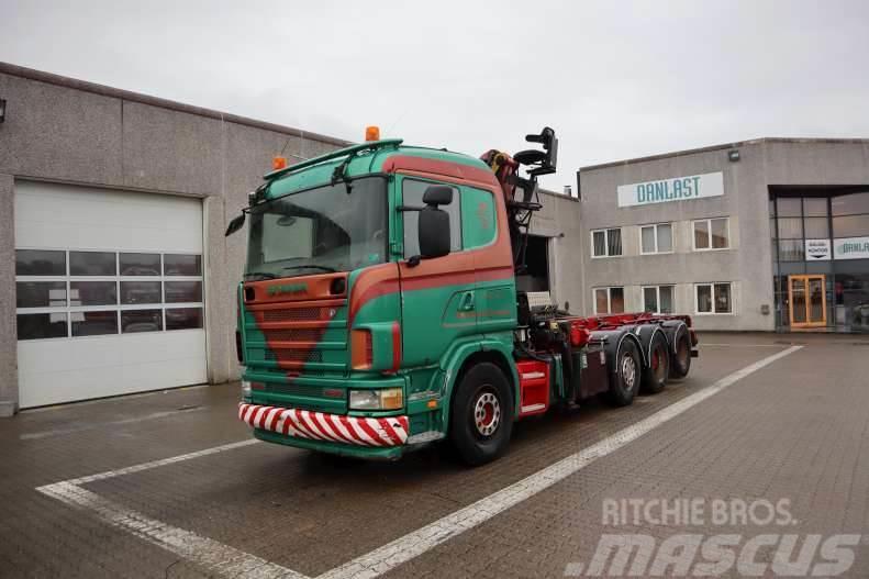 Scania R 164G Lanový nosič kontajnerov