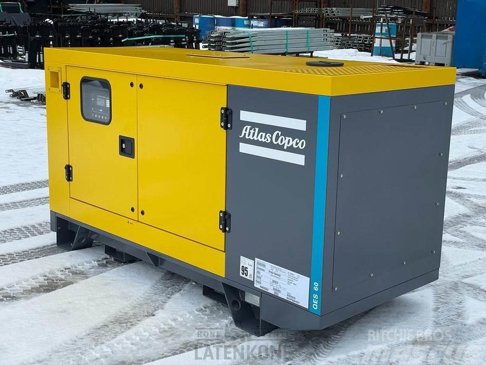 Atlas Copco QES 60 CUD 50 Hz Generaattori Naftové generátory
