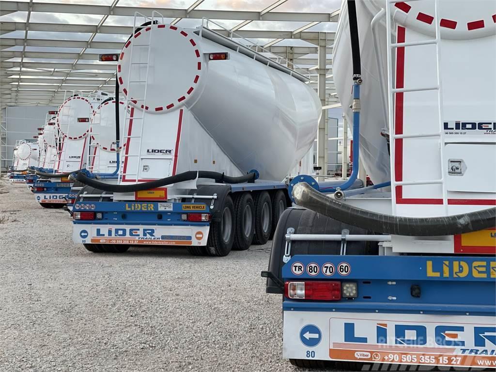 Lider NEW 2022 MODELS bulk cement trailer Cisternové návesy