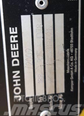 John Deere 7700 Žacie rezačky