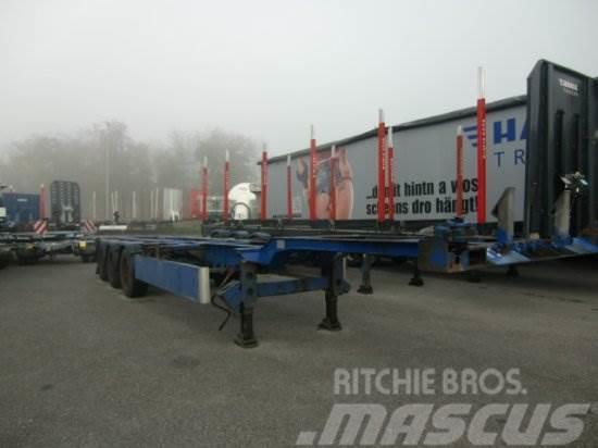 RENDERS RS945 CONTAINERCHASSIS, 2X20FT,1X40FT,1X45FT Ostatné návesy