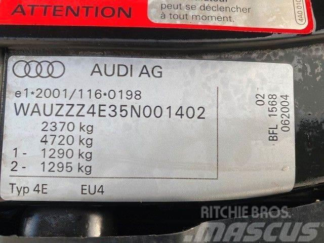Audi A8 3.7 tiptronic quattro vin 402 Automobily