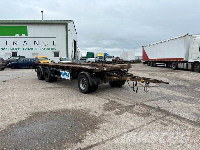  BODDEN trailer for containers vin 052 Kontajnerové prívesy