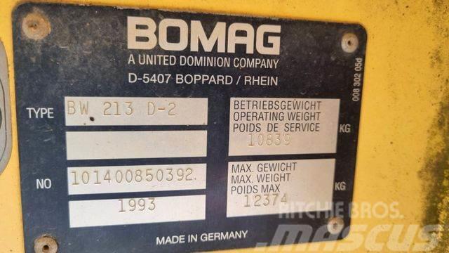 Bomag BW 213 D-2 / Walzenzug / Ťahačové valce