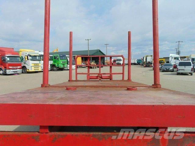  container / trailer for wood Prívesy na prepravu dreva