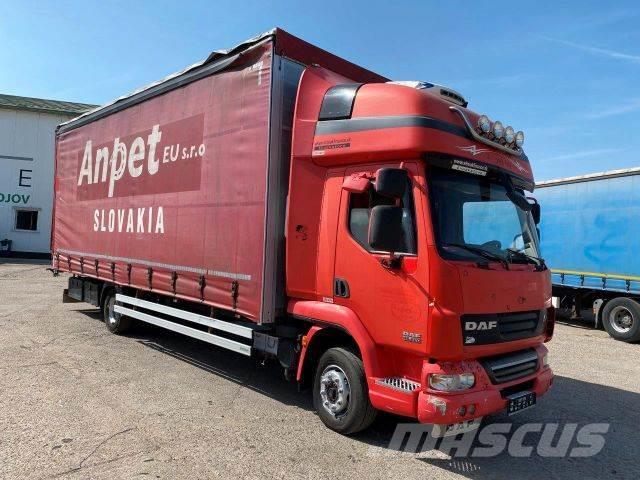 DAF LF 45.220, manual, EURO 4 vin 345 Nákladné vozidlá s bočnou zhrnovacou plachtou