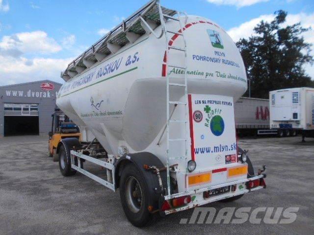 Feldbinder Lebensmittel SILO 31000L Cisternové prívesy