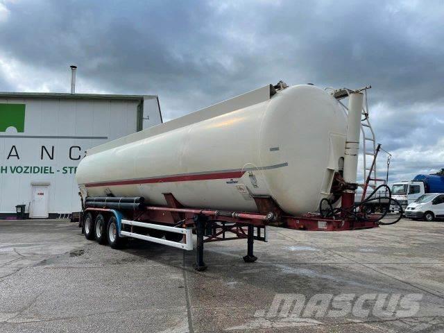 Feldbinder silotank 60 m3 full ALU, vin 347 Cisternové návesy
