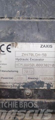 Hitachi ZX 470 LCH Pásové rýpadlá