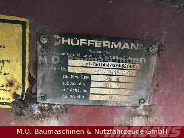 Hüffermann HMA 24.24 / Muldenanhänger / 24t Kontajnerové prívesy