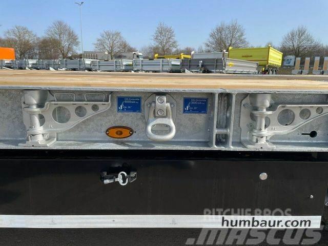 Humbaur 3-A-Tieflader Luftgef/3mPaket/Hydraulik/Verzinkt Low loaders