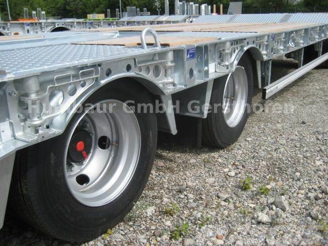 Humbaur 3-A-Tieflader, Luftfederung, Verzinkt, 3-M Paket Nízko rámové nákladné automobily
