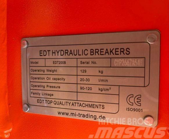  Hydraulikhammer EDT 200B - Passt 1,2 - 3 To Iné
