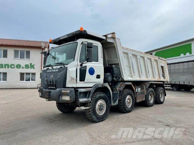 Iveco ASTRA HD8 8x6 onesided kipper 18m3 vin 741 Vyklápacie nákladné vozidlá