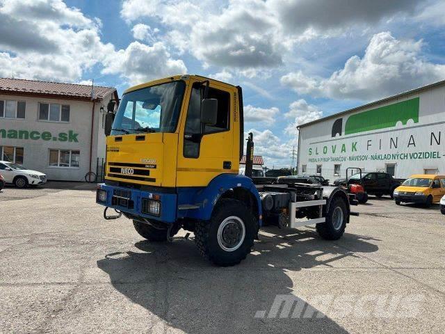 Iveco EUROCARGO 100 E18W for container 4x4 vin 639 Hákový nosič kontajnerov
