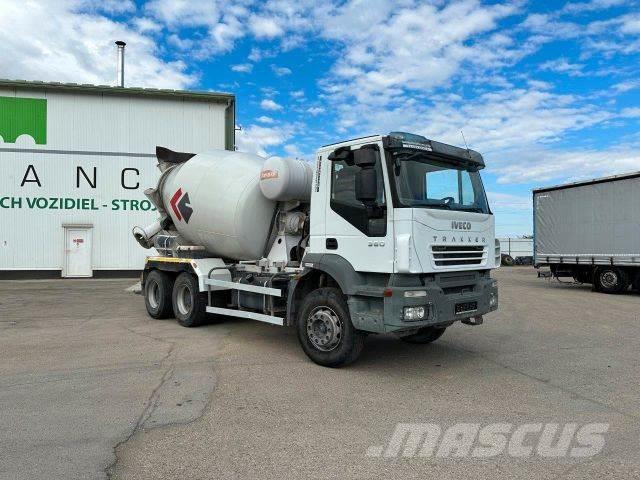 Iveco TRAKKER 360 betonmixer 7m3 6x4 vin 943 Domiešavače betónu