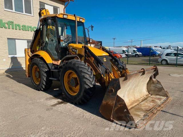 JCB 4CX traktorbager 4x4 automatic VIN 445 Rýpadlo-nakladače