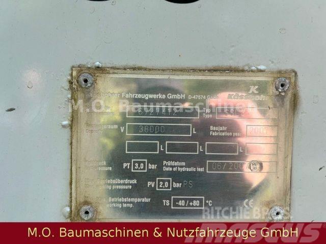 Kässbohrer SSL 38 / 38.000 L / 3 achser / Luft Cisternové návesy