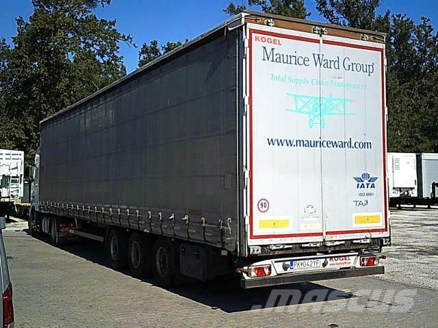Kögel SNCO24 MEGA, Hubdach,Lift Achse Plachtové návesy