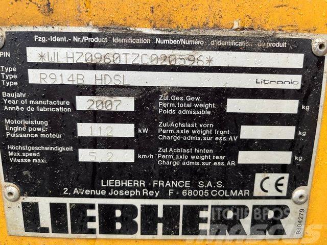 Liebherr R 914 Pásové rýpadlá