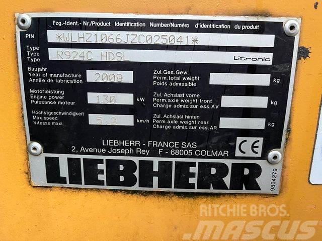 Liebherr R 924 C Pásové rýpadlá