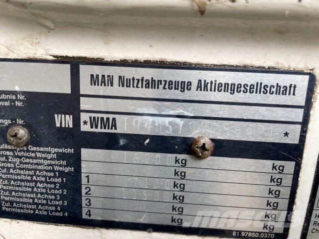 MAN 19.293 4X4 snowplow, for containers vin 491 Ďalšie nákladné vozidlá