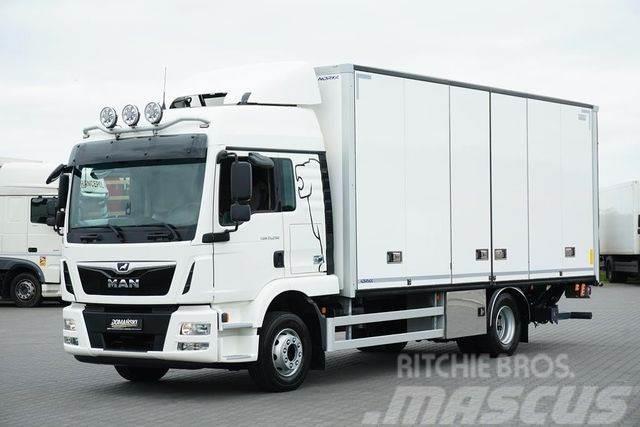 MAN TGM / 15.290 / EURO 6 / IZOTERMA + WINDA / 16 PA Chladiarenské nákladné vozidlá