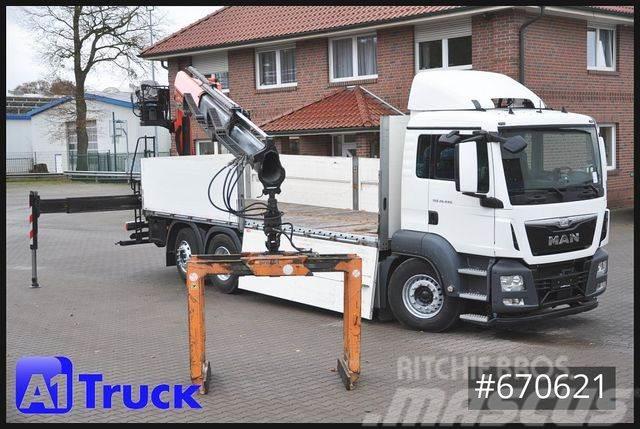 MAN TGS 26.440, Kran PK20.501L Lenkachse, Plošinové nákladné automobily/nákladné automobily so sklápacími bočnicami