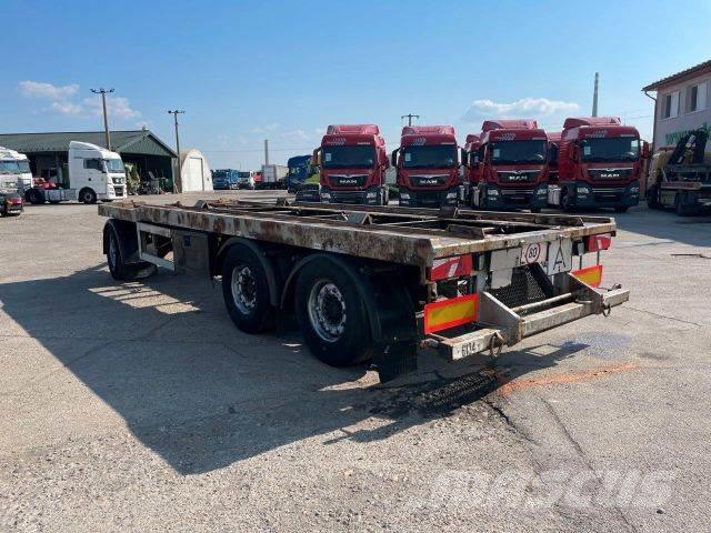 Meppel trailer for containers vin 030 Kontajnerové prívesy