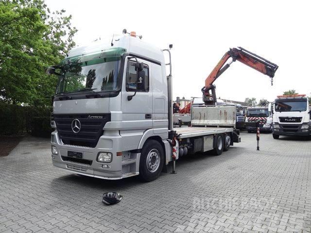Mercedes-Benz Actros 2541 6X2 Palfinger PK29002 Plošinové nákladné automobily/nákladné automobily so sklápacími bočnicami