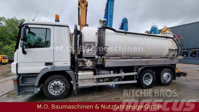 Mercedes-Benz Actros 2541 / Saug- &amp; Druckwagen / FFG Aufbau  Kombinované/Čerpacie cisterny