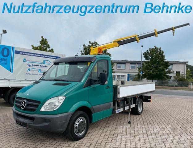 Mercedes-Benz Sprinter 519 CDI Pritsche / Hyva Kran 4,2m=600kg Autožeriavy, hydraulické ruky