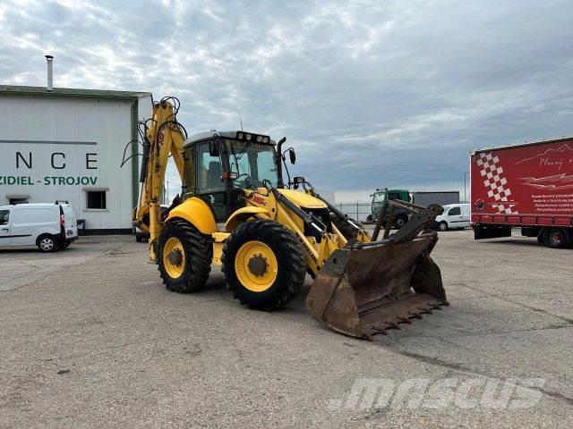 New Holland B115C traktor bager 4x4 vin 067 Rýpadlo-nakladače