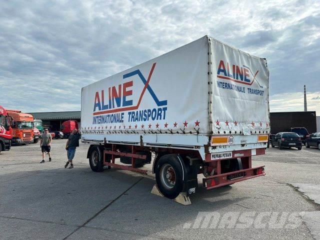 Panav trailer with sides vin 111 Prívesy s bočnou zhrnovacou plachtou