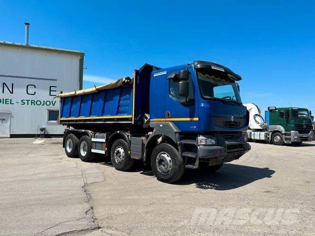 Renault KERAX 450 8x4 threesided kipper 18m3 vin 495 Vyklápacie nákladné vozidlá