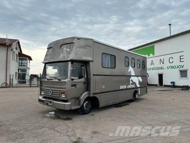 Renault MIDLINER S 160 horse transport vin 224 Nákladné automobily na prepravu zvierat