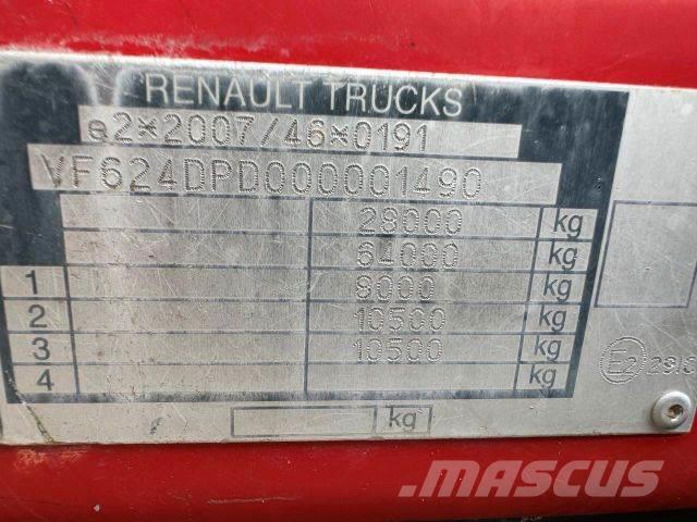 Renault PREMIUM 430 DXi 6x4 with crane AUTOGRU vin 490 Autožeriavy, hydraulické ruky