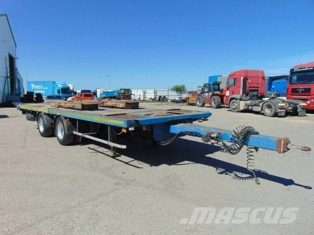 Samro trailer for transport machines vin 577 Nízko rámové nákladné automobily