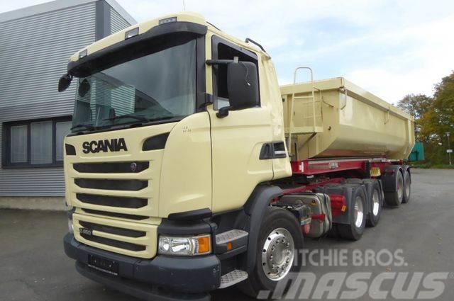 Scania G 450 6x4 Unfkompl. Zug Carnehl CHKS/HH Unfall Ťahače