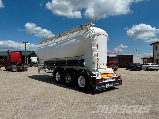 Spitzer SILO twochamber ALU cement tank 34m3 vin 123 Cisternové návesy