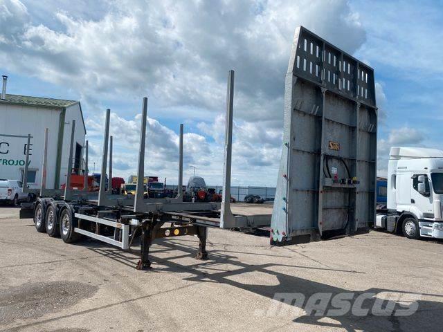 Svan woodtrailer vin 156 Návesy na prepravu kmeňov